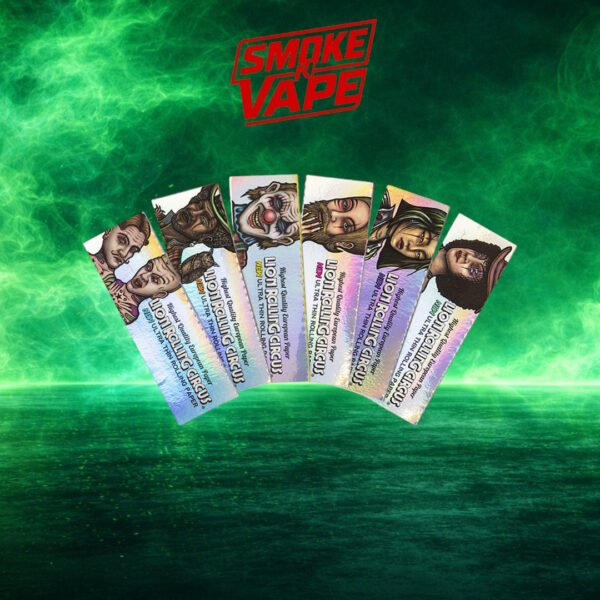 LION ROLLING CIRCUS SILVER – Papel Ultrafino Premium